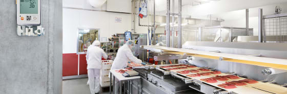 监控食品生产过程中的温度和湿度