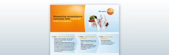 红外线温度计信息海报