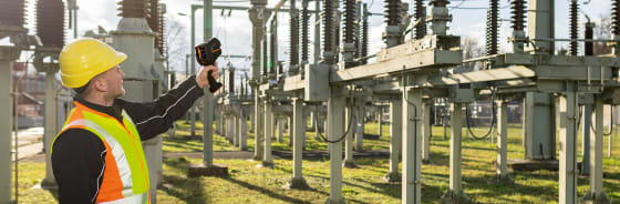 Thermal imaging cameras for safe energy generation