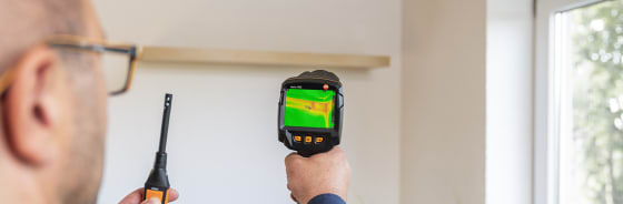 使用 testo 512-1 测量供暖系统的压差