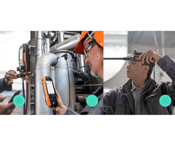 来自 Testo 的暖通空调/制冷世界