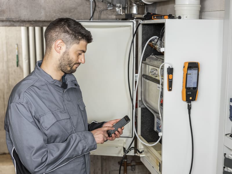 来自 Testo 的加热测量技术