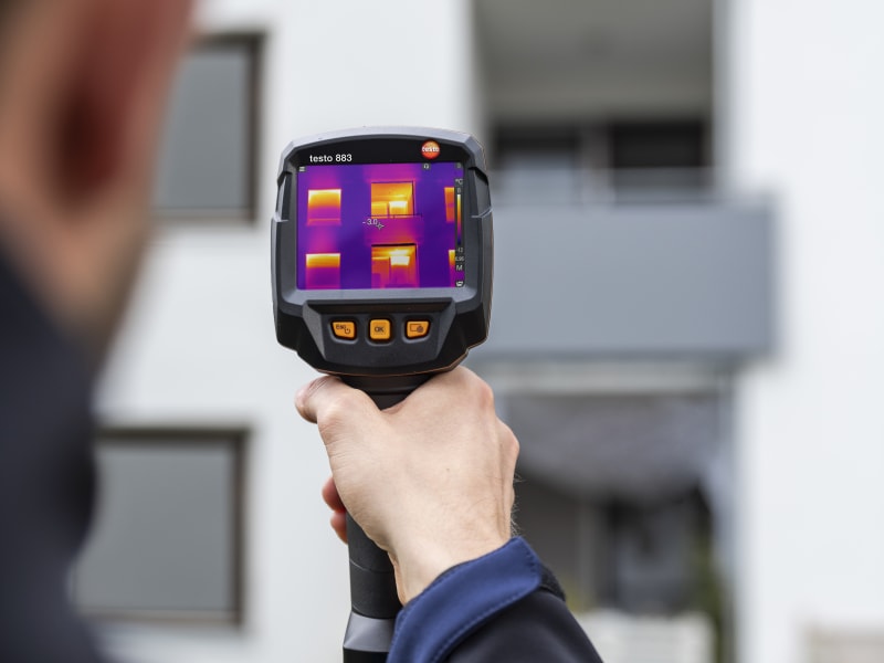 用于建筑检测的热成像技术