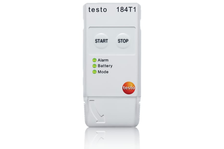 用于运输监控的 testo 184 T1 温度数据记录仪