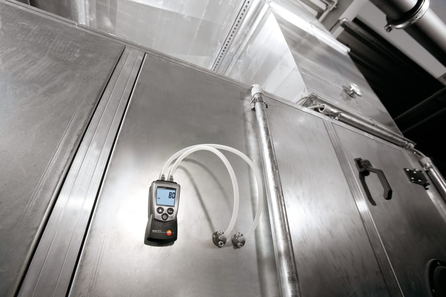 测量过滤器的压差