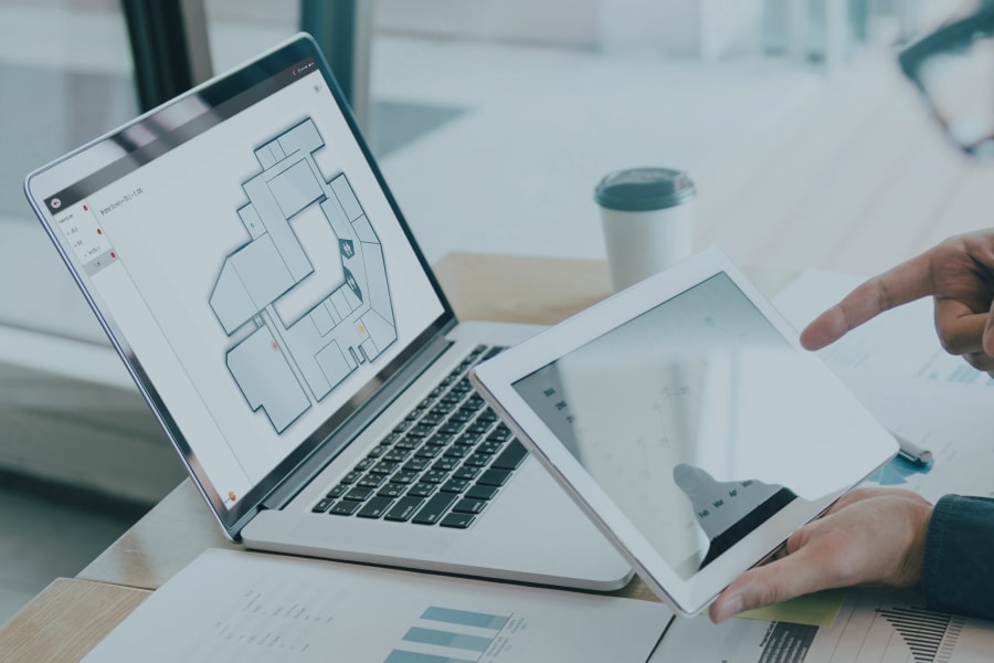 testo Saveris 1 软件适用于笔记本电脑和平板电脑。