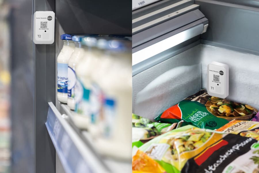 冰箱和冷藏柜中的监控传感器