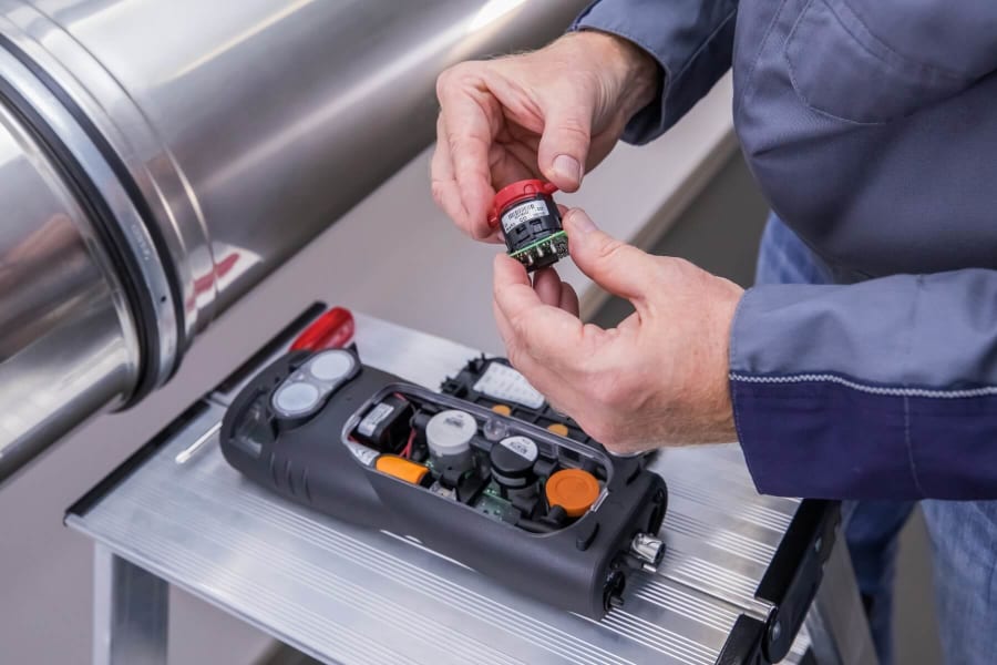 传感器更换简便