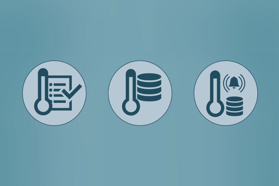 冷链测量方法信息图