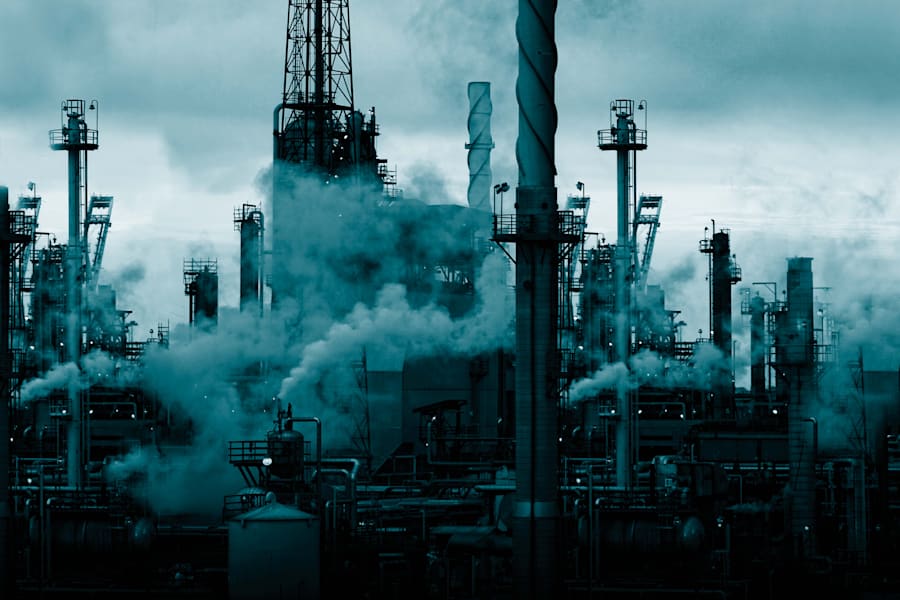 Industrial flue gas analysis