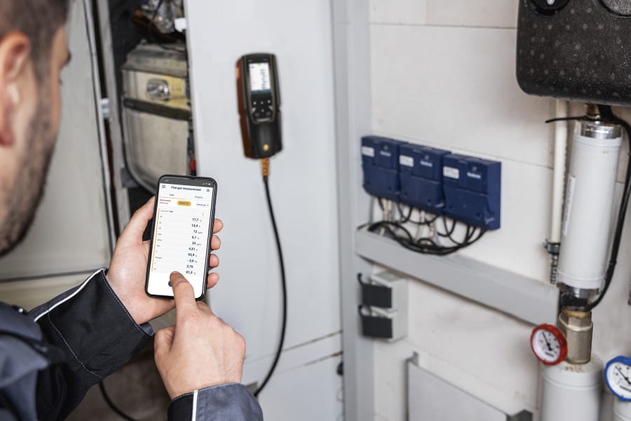 testo 310 II 可同时显示多达 7 个参数