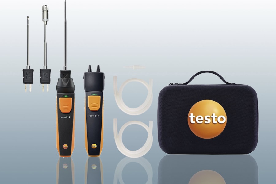 智能探头 testo 915i 具有多种探头选择