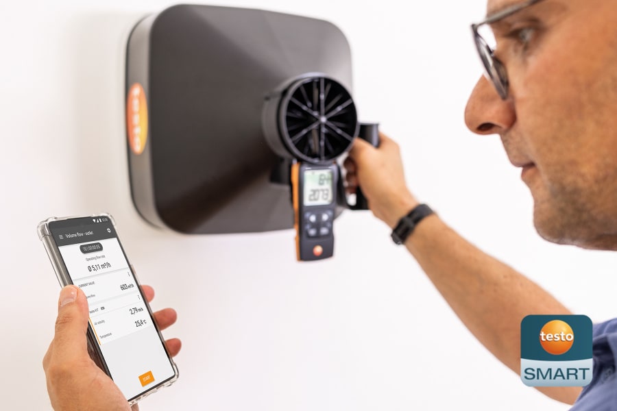 testo 417 叶片风速计套件 1