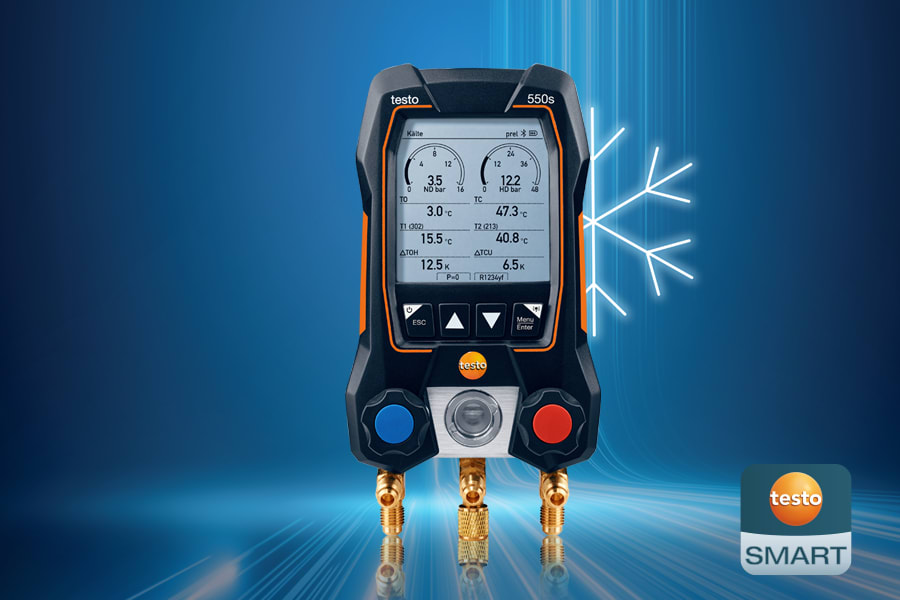 testo 550s数字冷媒表