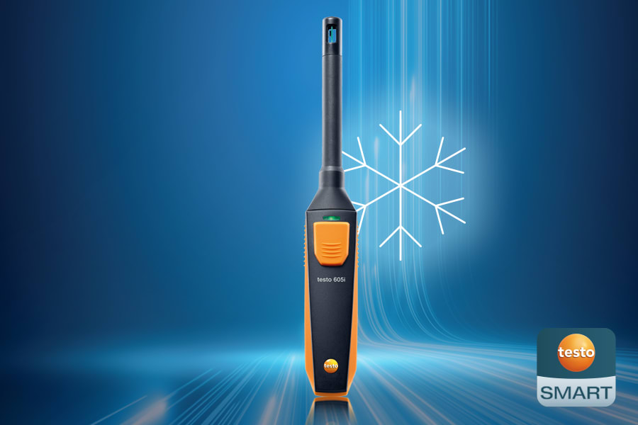 智能无线迷你温湿度测量仪testo 605i