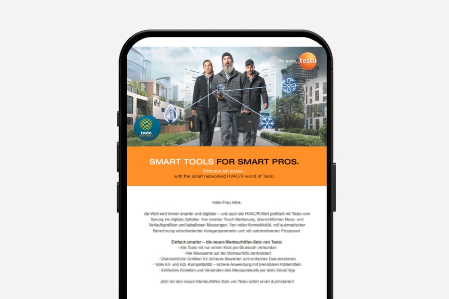 德图电子资讯（testo newsletter）