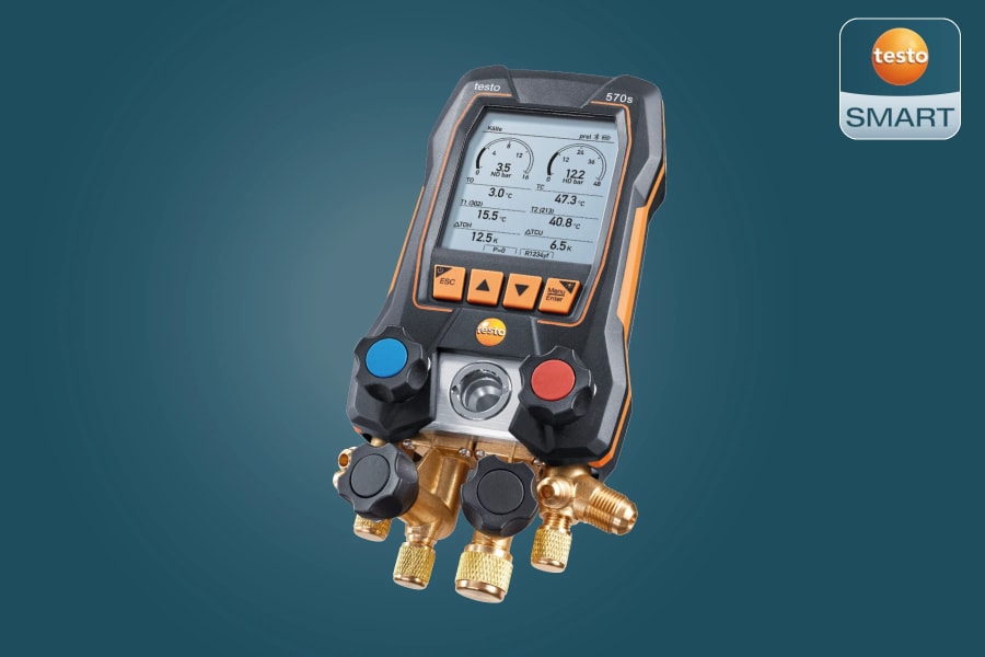 数字冷媒表 testo 570s