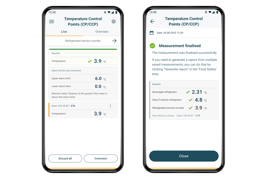 睾丸素智能应用程序屏幕测量结果