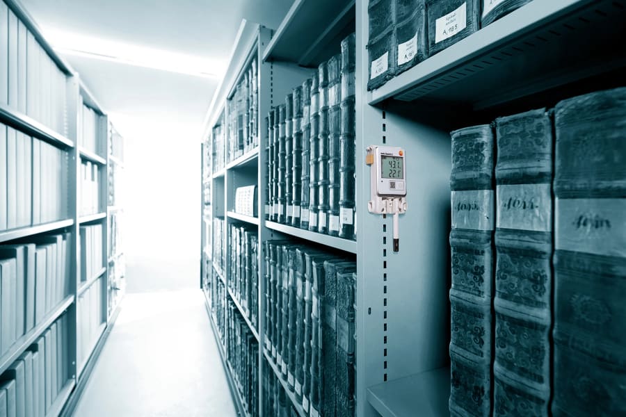 博物馆和档案馆的温度监测