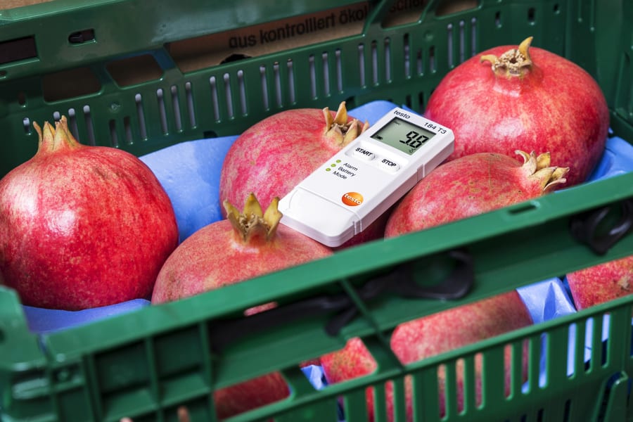 用于食品运输的振动数据记录仪