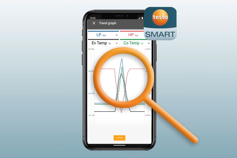 testo 570s 数字式安装辅助设备，具有智能故障分析功能，使用寿命长，数据存储量大
