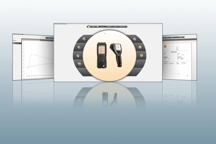 testo EasyClimate 分析软件（电脑端）