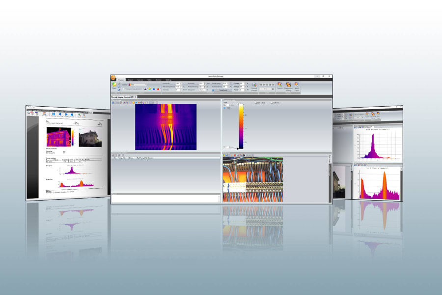 德图testo红外热像仪分析软件