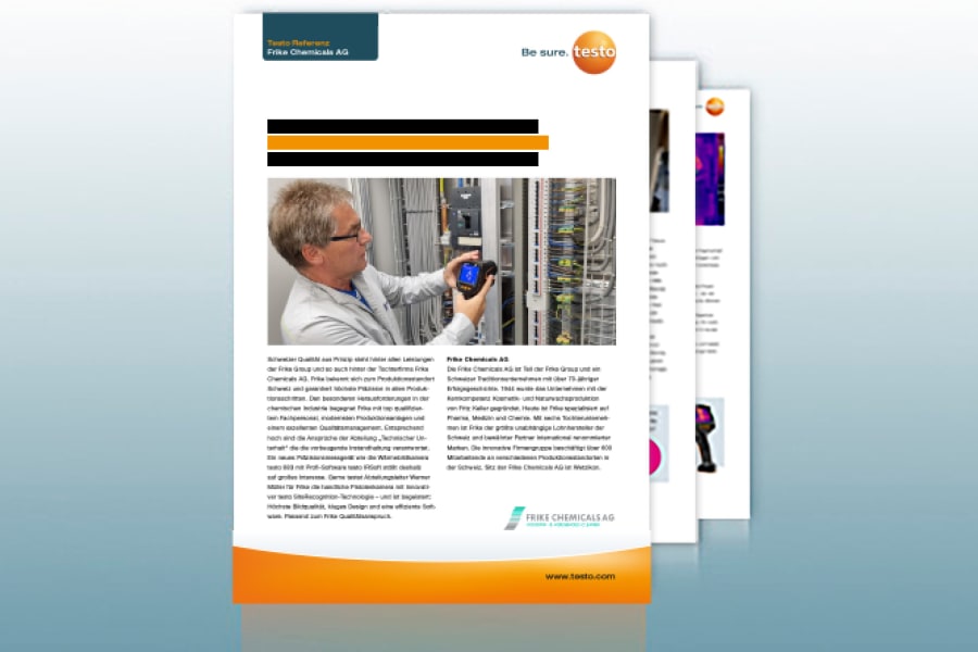 testo 883 参考报告：Frike Chemicals AG