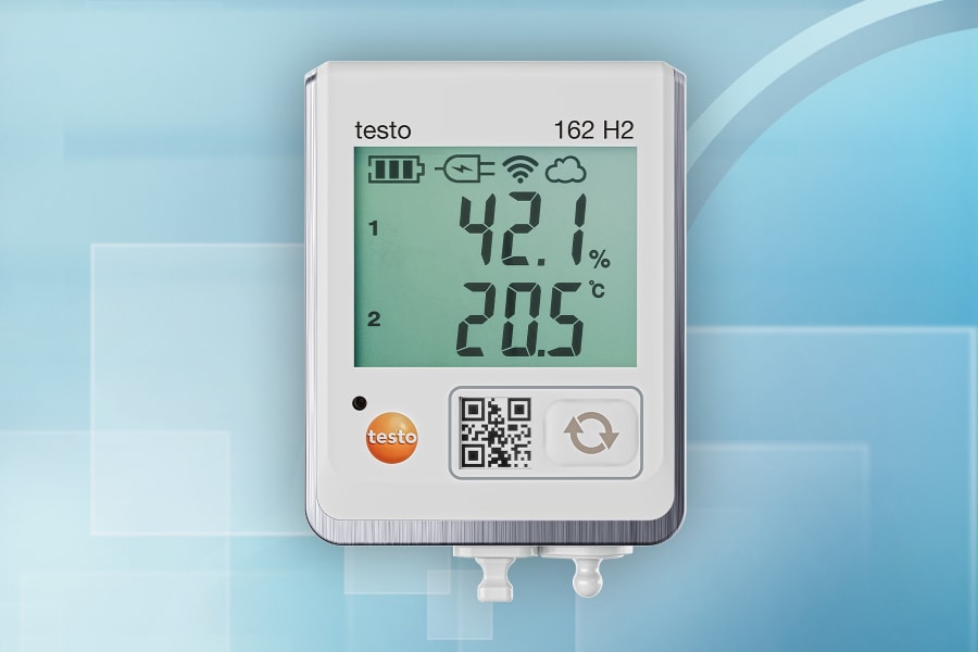 testo 162 H2 在线数据记录仪