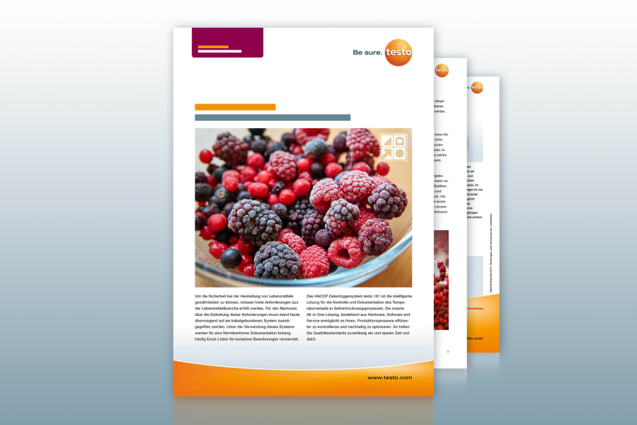 应用示例： 冷冻干燥