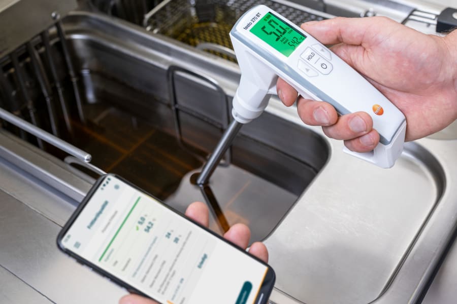 Frying oil tester testo 270 BT