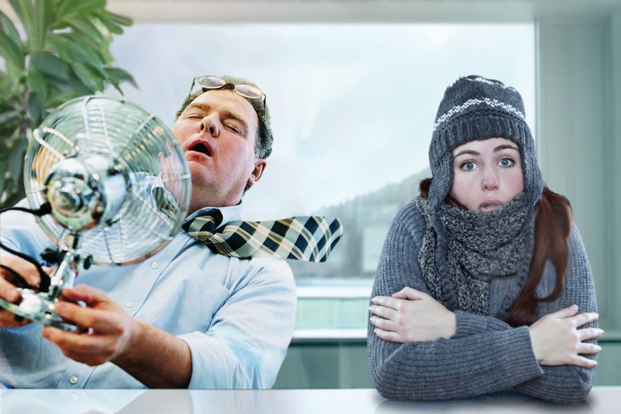 工作场所的舒适度