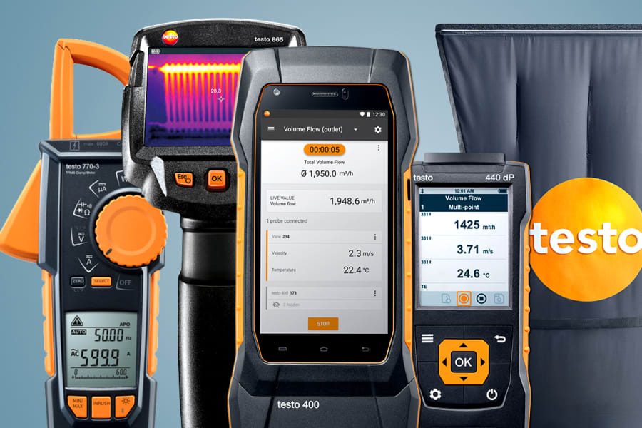 用于物业设施管理的德图测量仪器