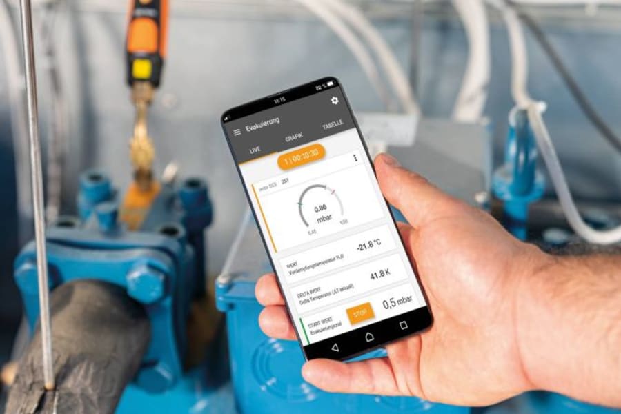 制冷系统抽真空