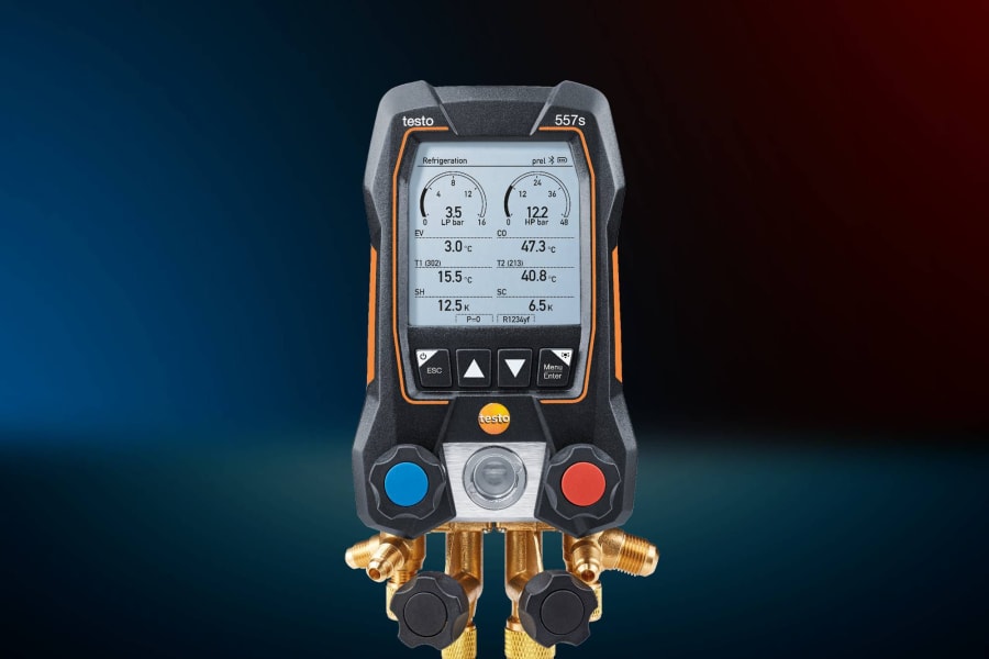 德图全新一代数显式冷媒表，更快、更可靠和更灵活！
