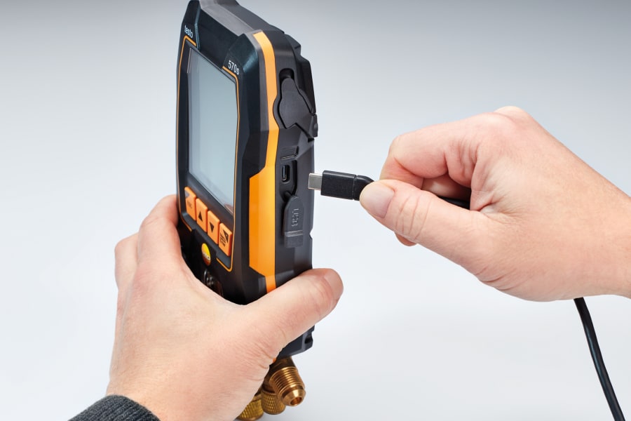 testo 570s 数字式安装辅助设备，具有智能故障分析功能，使用寿命长，数据存储量大