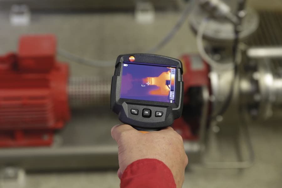 使用德图热成像仪进行预防性维护