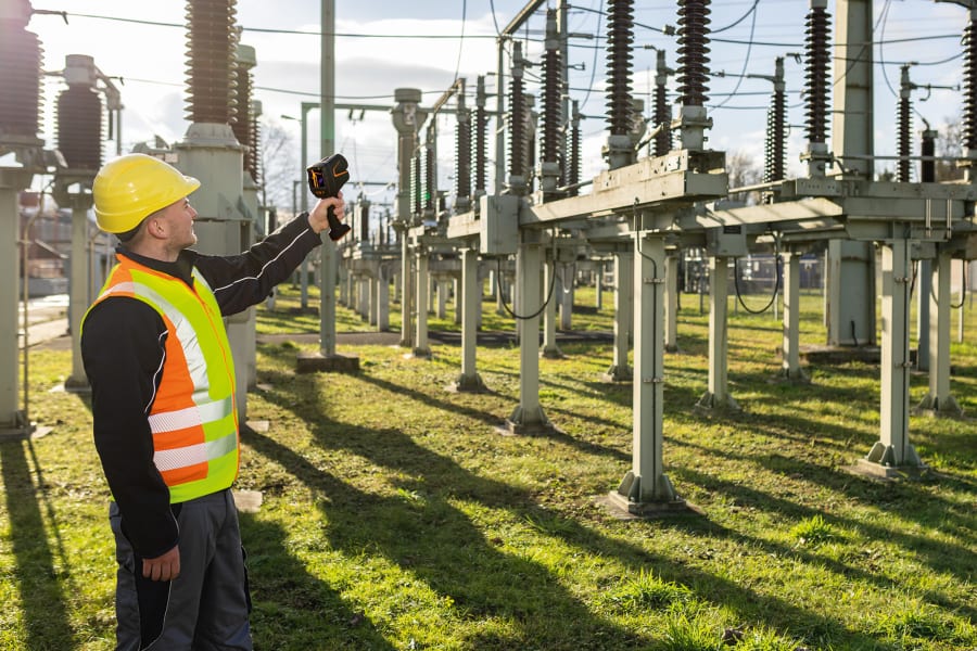 Thermal imaging cameras for safe energy generation