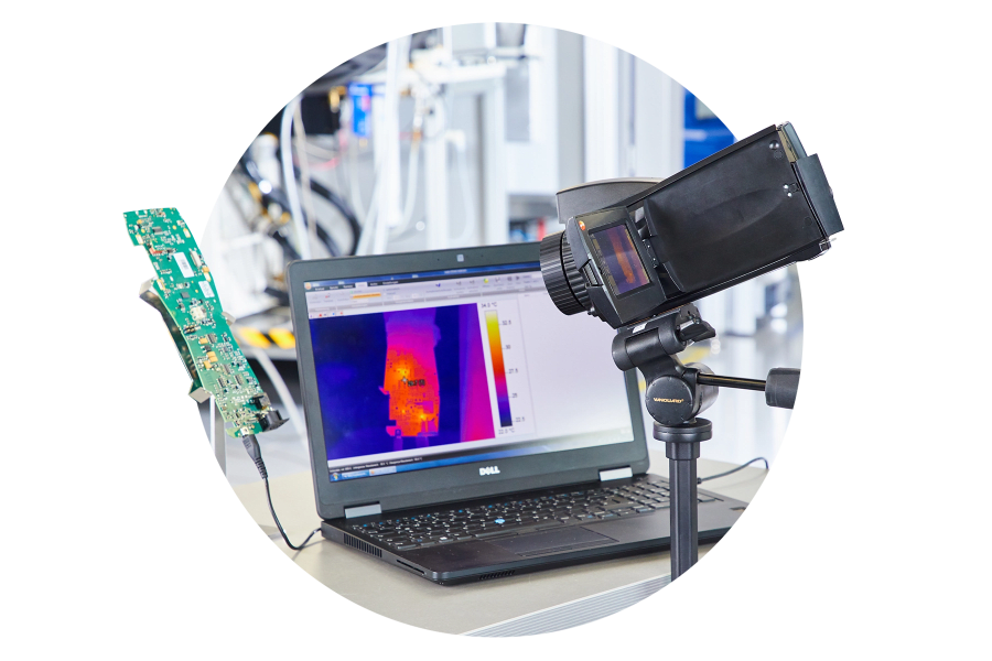 用于研发的 testo 890 红外热像仪