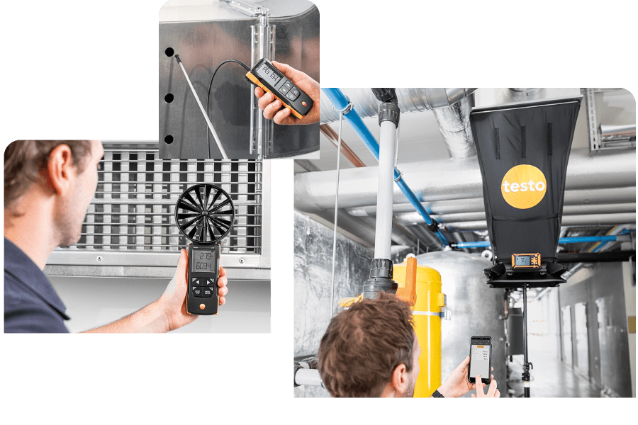 体积流量罩、叶轮风速计