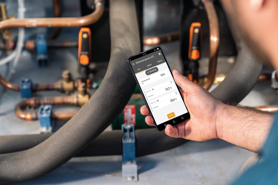 制冷系统温度测量