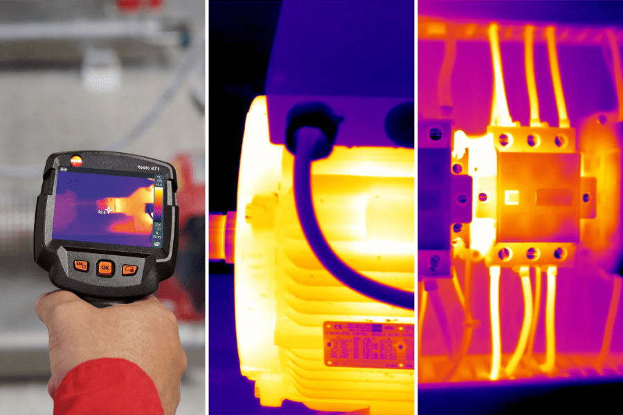 使用热成像仪进行预防性维护