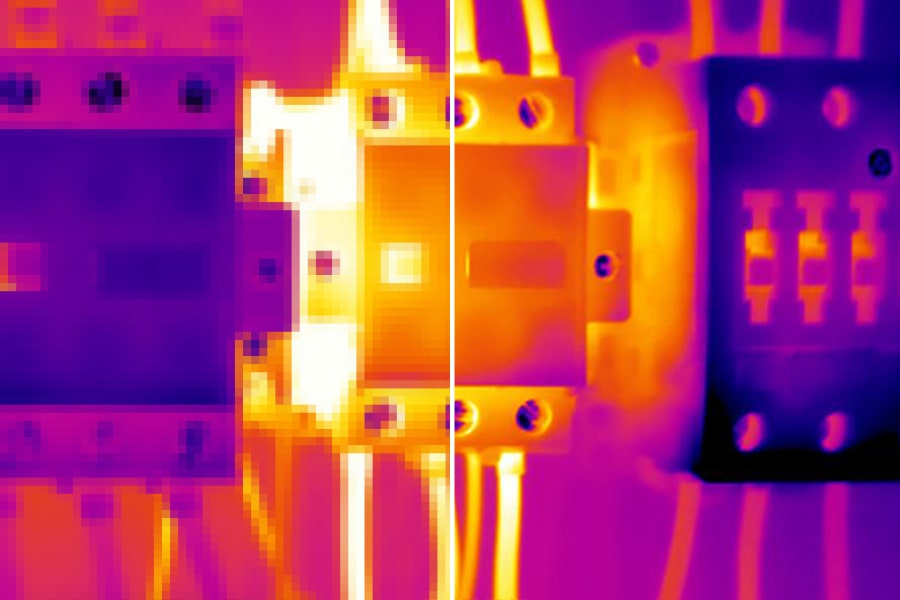 testo 红外超像素功能
