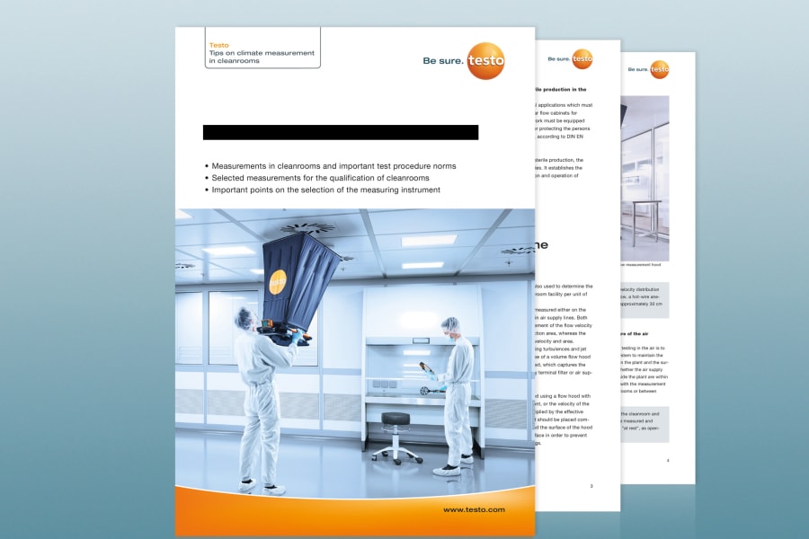 洁净室气候测量的提示