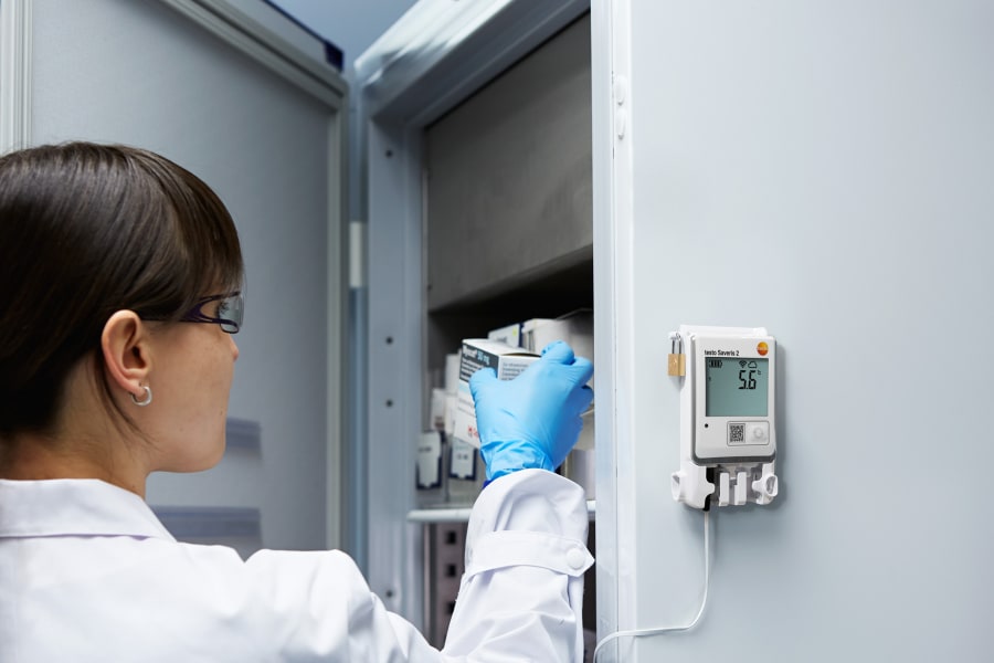 药房的温度和湿度监控