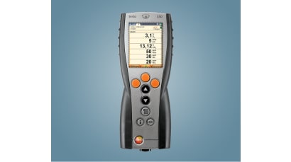 testo 350 烟气分析仪蓝色新版 - 手操器