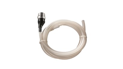 Hose connection set for separate gas pressure measurement