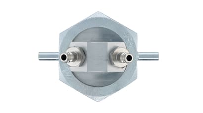 Single-pipe counter cap