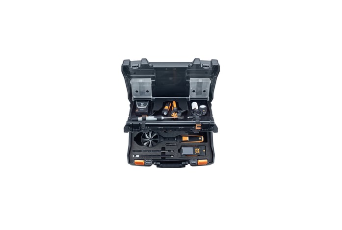 Service case for volume flow measurement  for testo 440