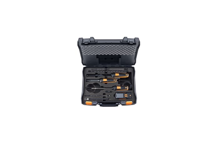 Service case for volume flow measurement  for testo 440